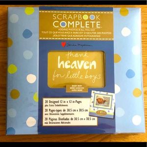 NEW Scrapbook C.R. Gibson Baby Boy 12 x 12